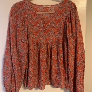 Boho Printed Blouse